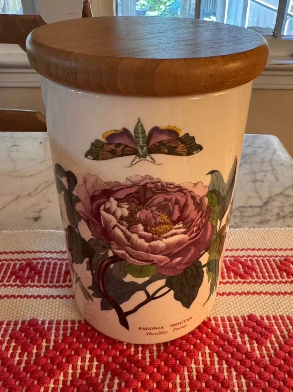 Portmeirion canister set of 4. EUC
